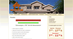 Desktop Screenshot of epitesianyag.hu